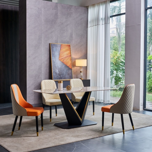 Bàn ăn mặt đá đẹp hiện đại- Mã: T1134