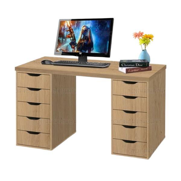 Bàn game làm việc ikea 2 hộc ngăn kéo