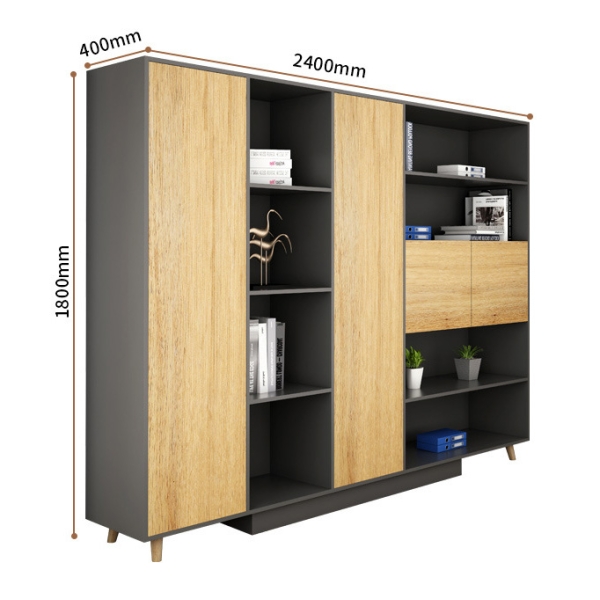Tủ hồ sơ gỗ văn phòng -TL 63