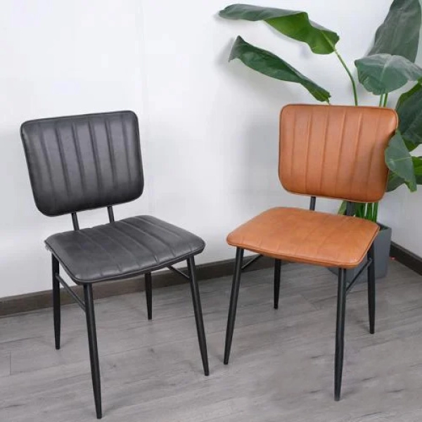 Bộ bàn ăn mặt đá 4 ghế da sang trọng- Mã: T147-4×2102