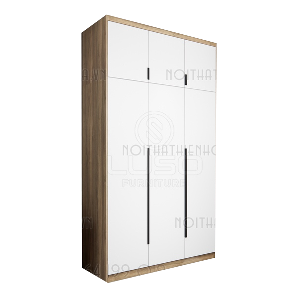 Tủ quần áo gỗ cốt xanh thái lan TA6815