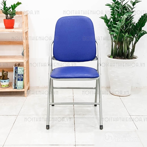 Ghế gấp lưng dài chân sơn