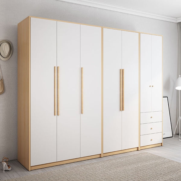 Tủ quần áo cánh mở có ngăn kéo gỗ công nghiệp TA-157