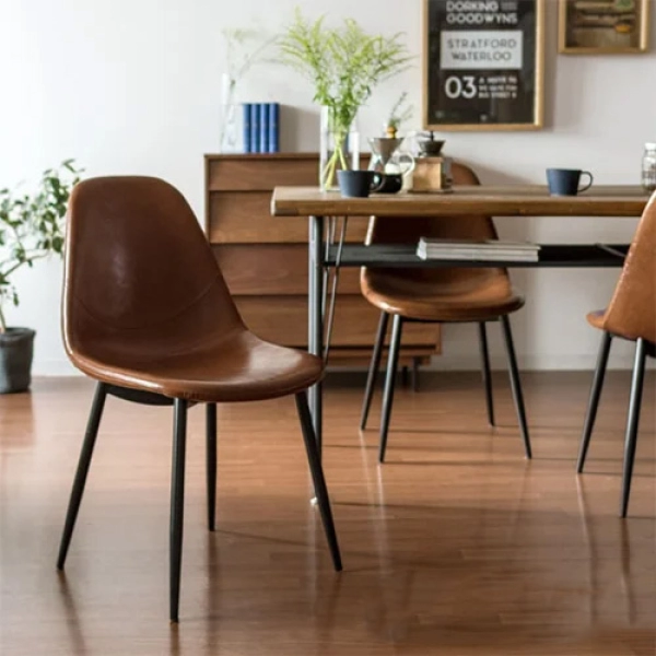 Ghế ăn, ghế cafe nệm da cổ điển giá rẻ- Mã: 245