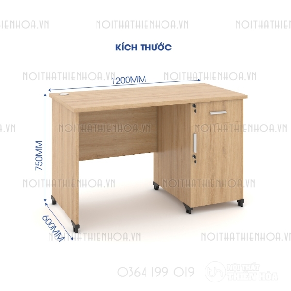 Bàn văn phòng Classic 1m2 CL12HS