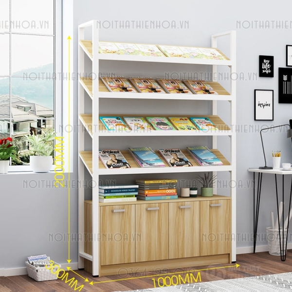 Tủ kệ trang trí KTT14