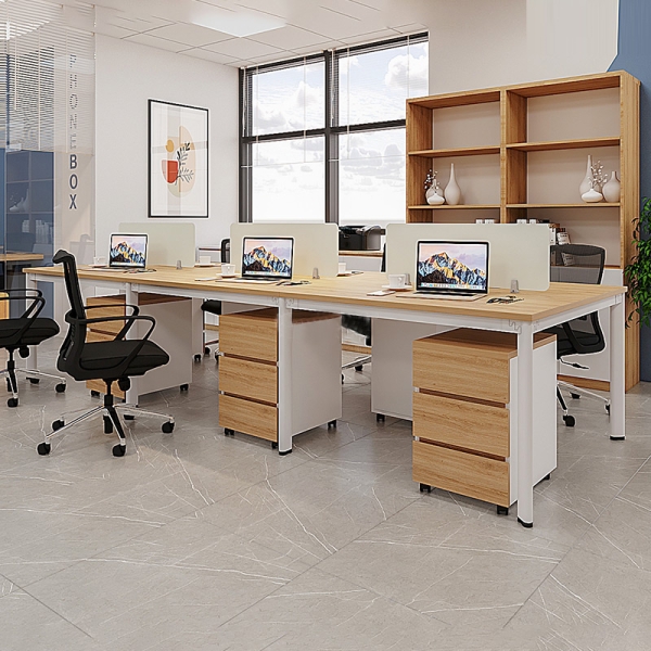 Cụm bàn làm việc 6 người chân Oval OVC01-3612