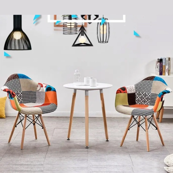 Ghế cafe Eames Daw nệm bọc vải – Mã: 209TC