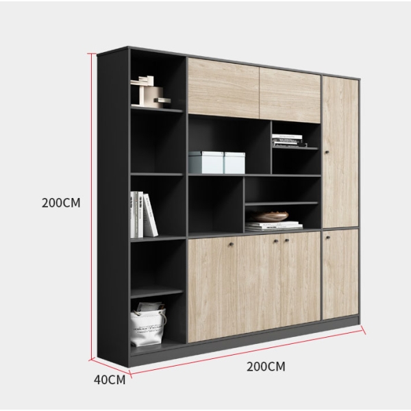 Tủ tài liệu văn phòng sếp 2m – TL 56