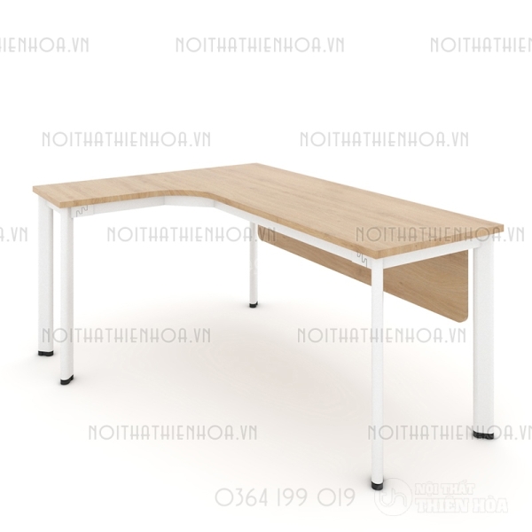 Bàn chân Oval chữ L 1m4 OV1412LY