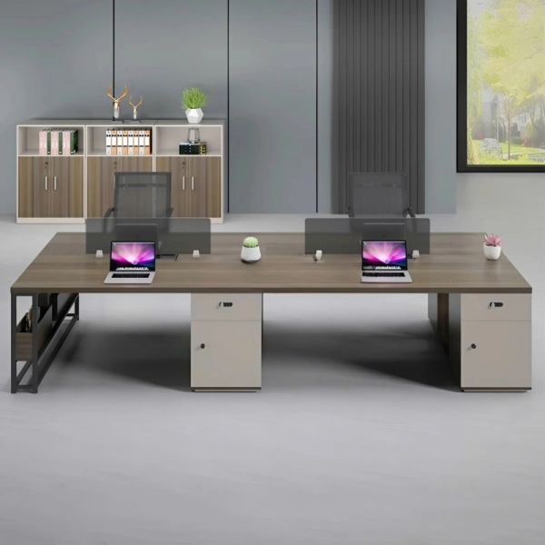 Cụm Bàn Làm Việc 4 Người Sang Trọng Và Tiện Nghi – BC107