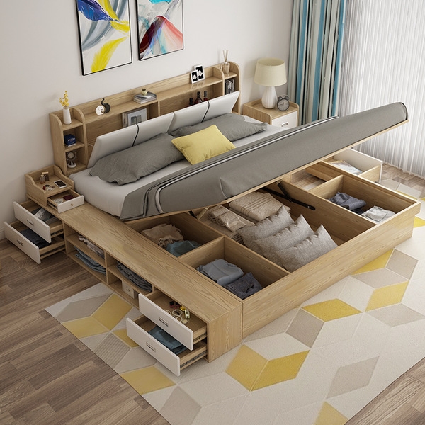 Giường đa năng kệ trang trí GN-15