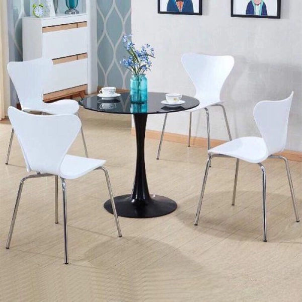 Ghế nhựa chân sắt mạ Crom – Mã: 293
