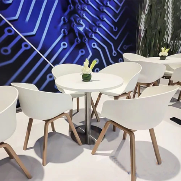 Bàn ăn, bàn cafe tròn thân trụ – Mã: T114