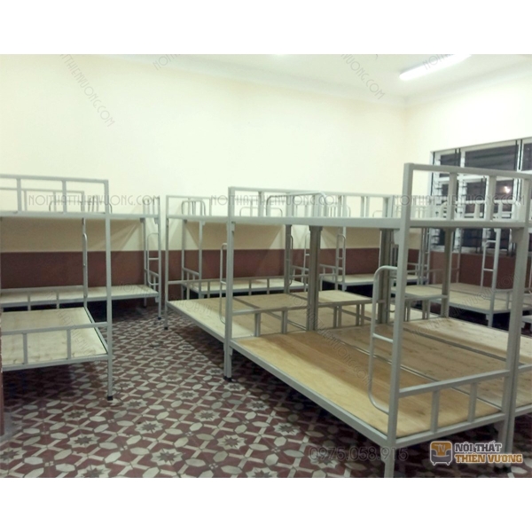 Giường sắt 2 tầng có hộc GT-03