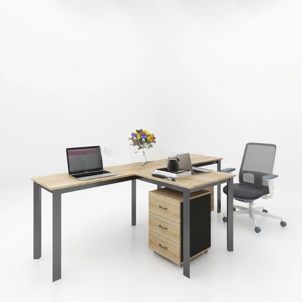 Cụm Bàn Làm Việc 2 Người Chữ T Thiết Kế Tiện Lợi – BC108