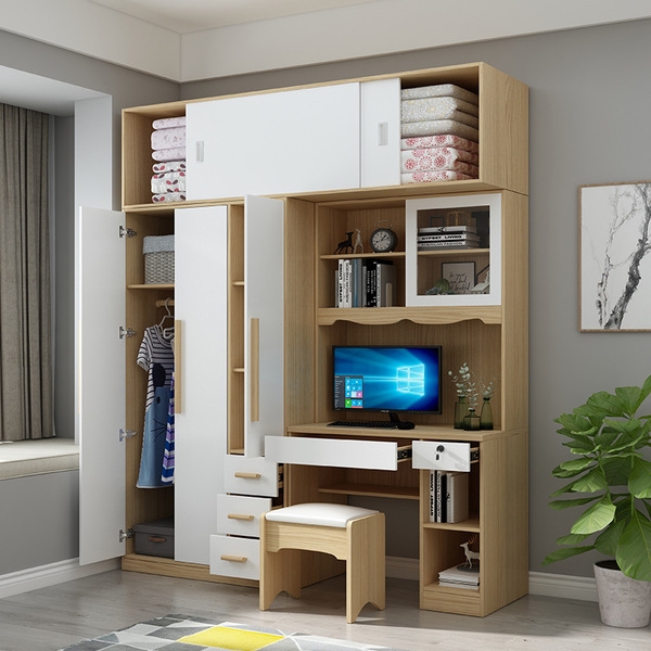 tủ quần áo kết hợp bàn làm việc TA-174