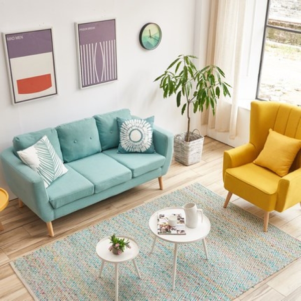 Sofa văng nỉ đẹp 1m6 giá rẻ SF70