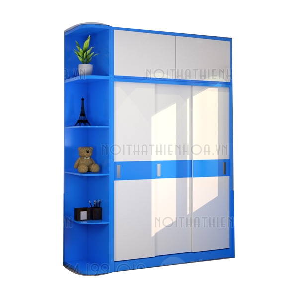 Tủ áo cửa lùa cho phòng con trai TA50