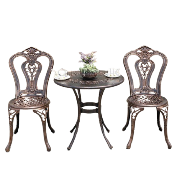 Bộ bàn ghế ngoài trời ban công- Mã: T144A-2x277E