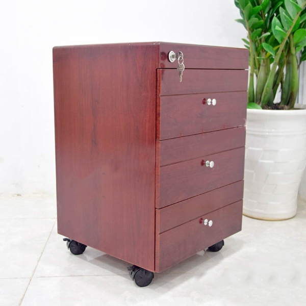 Hộc hồ sơ nhỏ 3 ngăn màu vân sồi