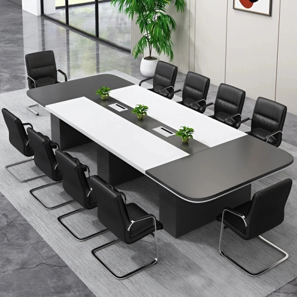 Bàn Họp Văn Phòng Bo Góc 3m6 – BH39