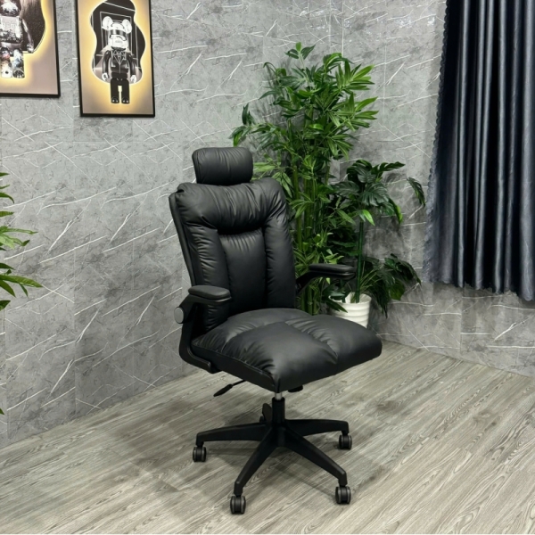 Ghế Giám Đốc Bọc Nệm Da Gật Gù Thư Giản – GGĐ1