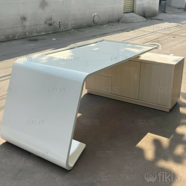 Bàn Giám Đốc Góc L Yếm Lửng – BGĐ16